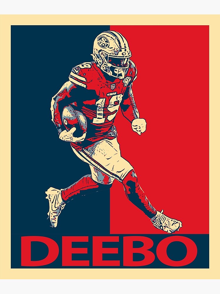 Deebo Samuel Poster Football Painting Hand Made Canvas 