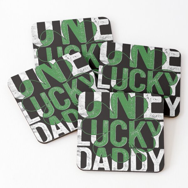 Item preview, One Lucky Daddy Irish Father Dad St Patricks Day Papa designed and sold by CindyButler.