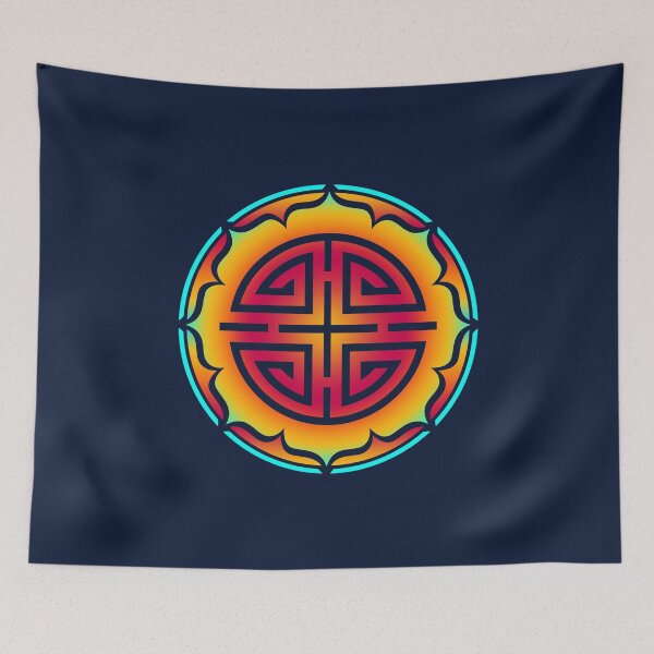 Item preview, Four Blessings, Chinese, Good Luck Symbol, Lotus Flower, China designed and sold by nitty-gritty.