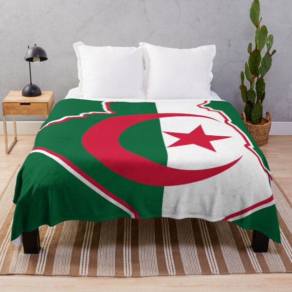 Item preview, Algeria Outline with flag Inlay designed and sold by Cestus.