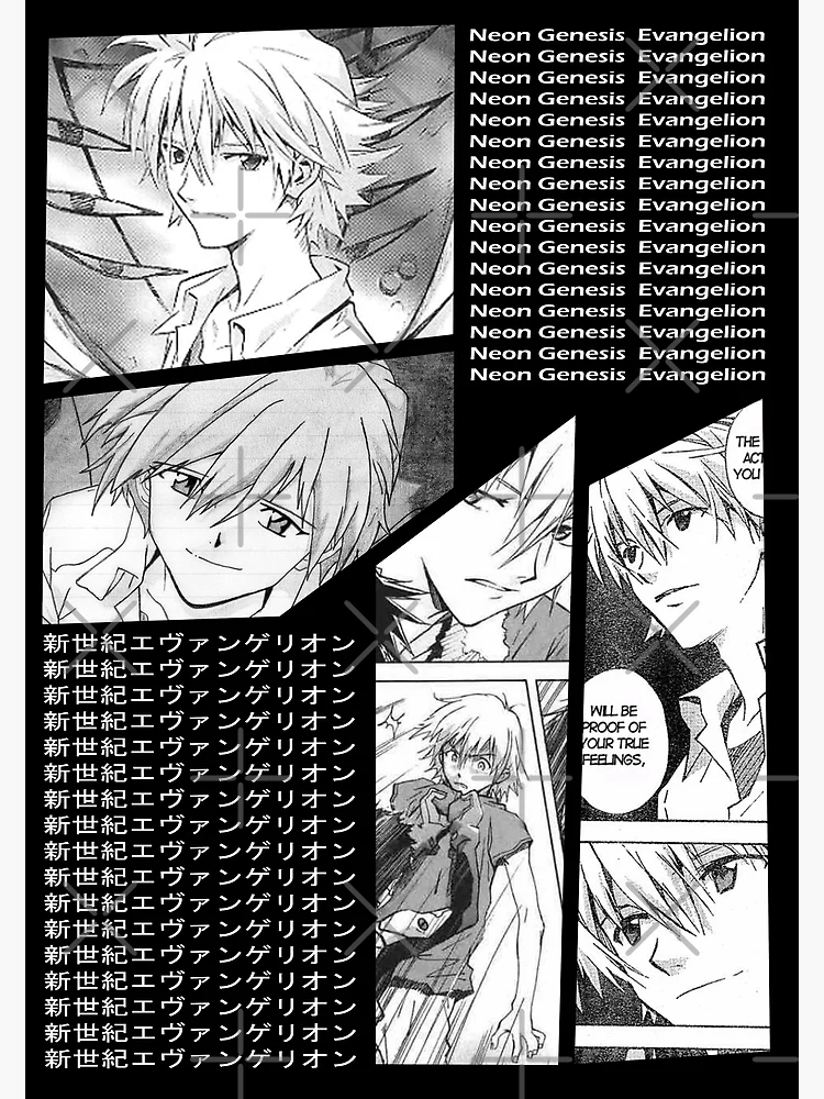 Kaworu Nagisa Neon Genesis Evangelion Shinseiki Evangerion Manga