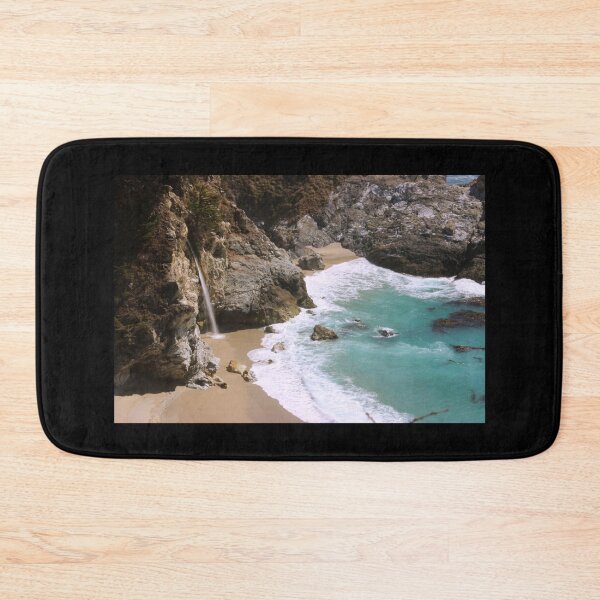 Item preview, Waterfall Onto California Beach, McWay Falls, Big Sur | Art Photography, Travel designed and sold by NatureInspired.