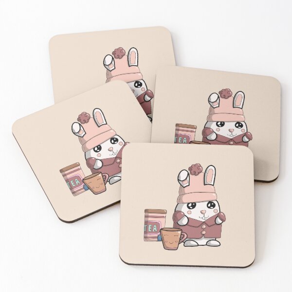 Item preview, Rabbit and tea designed and sold by GribouillStreet.