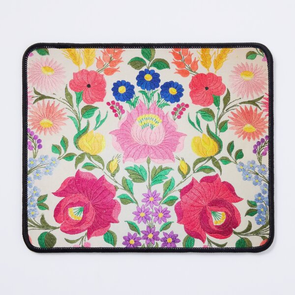 Item preview, Colorful Hungarian flower embroidory motif designed and sold by IONcreatION.