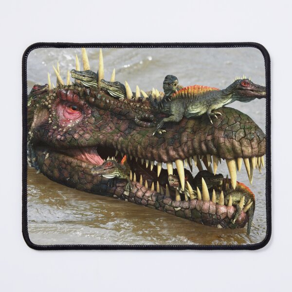 Item preview, spinosaurus with hatchlings designed and sold by johnsonmortimer.