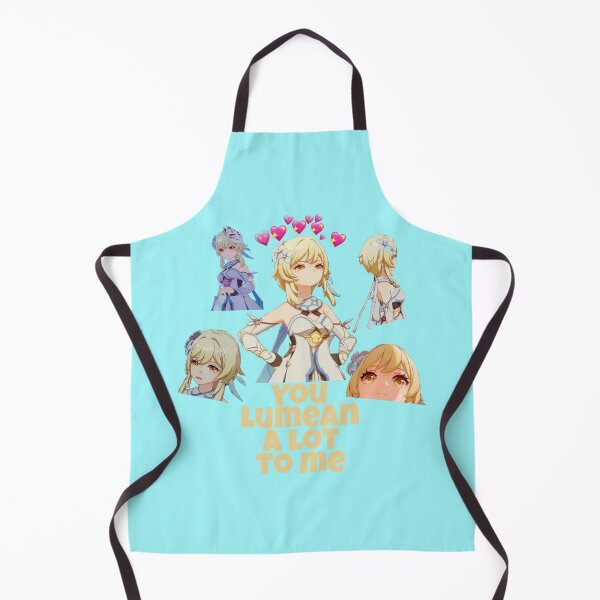 Item preview, You Lumean a lot to me Lumine Genshin Impact designed and sold by HeathertheGamer.