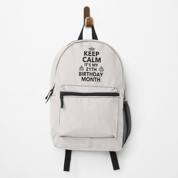 Item preview, Keep Calm Its My 21th Birthday 2001 Month Funny Quote Gift designed and sold by JooArtPrints  ★★★★★.