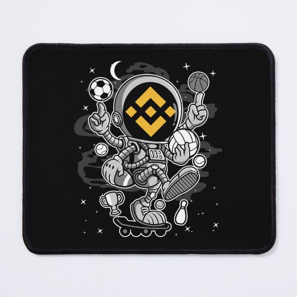 Item preview, Astronaut Skate Binance BNB Coin Crypto Token Trading Blockchain Wallet designed and sold by EarlineCormier.