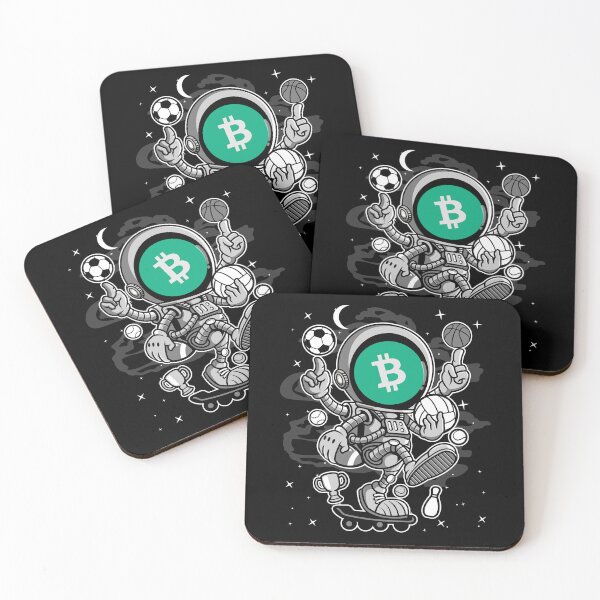 Item preview, Astronaut Skate Bitcoin Cash BCH Coin Crypto Token Trading Blockchain Wallet designed and sold by EarlineCormier.