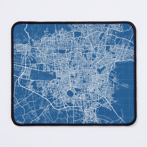 Item preview, Tehran City Map of Iran - Blueprint designed and sold by deMAP.