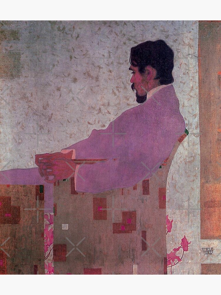 Egon Schiele Portrait of the Painter Anton Peschka 1909 | Magnet