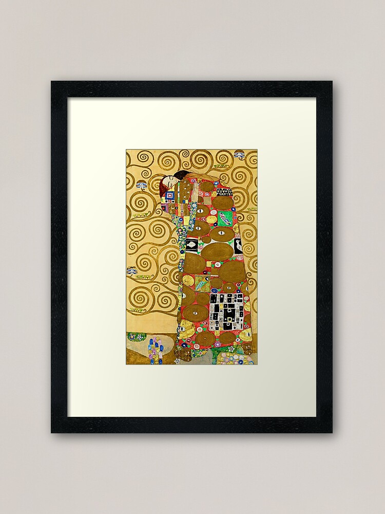 Fulfillment By Gustav Klimt 1910-1911 | Framed Art Print