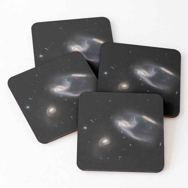 Artikelvorschau, Interagierende Spiralgalaxien NGC 7764 im Sternbild Phönix entworfen und verkauft von Raureif.