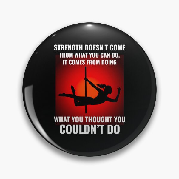 Item preview, Pole Sport Dance Dancer Acrobatics Inspirational Quote designed and sold by CuteDesigns1.