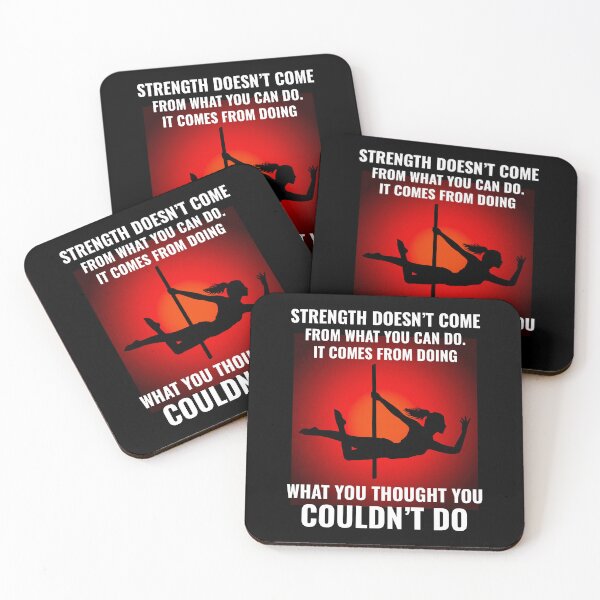 Item preview, Pole Sport Dance Dancer Acrobatics Inspirational Quote designed and sold by CuteDesigns1.