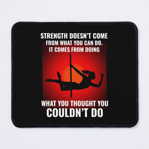Item preview, Pole Sport Dance Dancer Acrobatics Inspirational Quote designed and sold by CuteDesigns1.