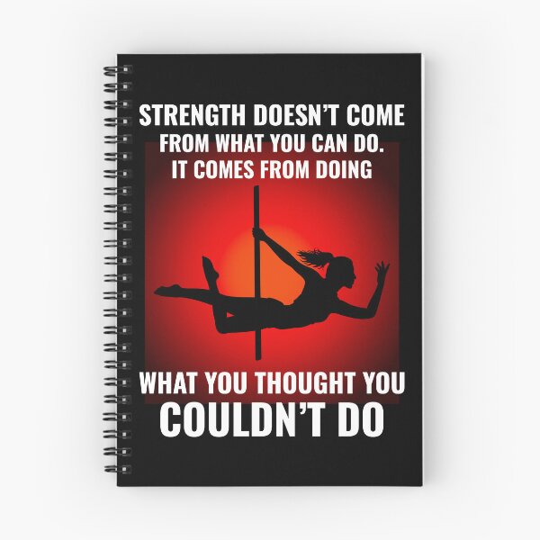 Item preview, Pole Sport Dance Dancer Acrobatics Inspirational Quote designed and sold by CuteDesigns1.