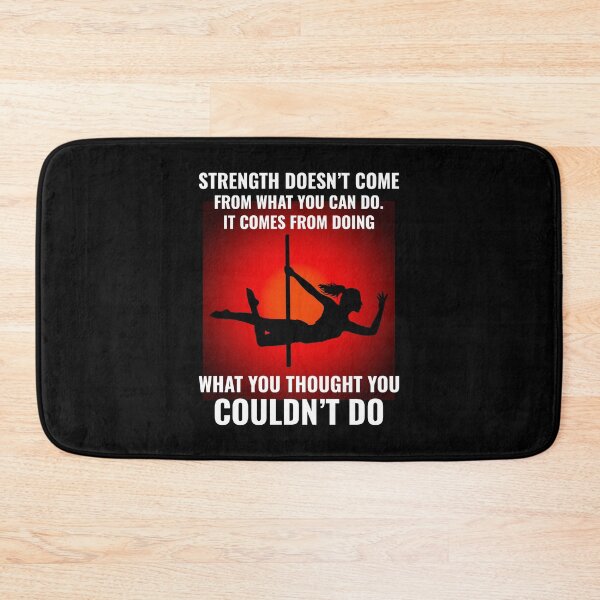 Item preview, Pole Sport Dance Dancer Acrobatics Inspirational Quote designed and sold by CuteDesigns1.