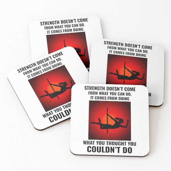 Item preview, Pole Sport Dance Dancer Acrobatics Inspirational Quote designed and sold by CuteDesigns1.