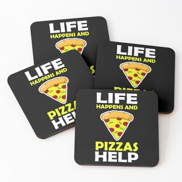 Item preview, Life Happens And Pizzas Help designed and sold by vineeth.