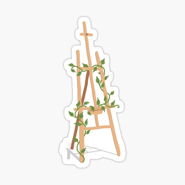 Item preview, Easel with vines designed and sold by artmakerdesigns.