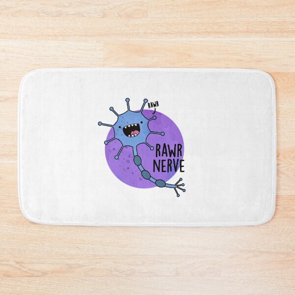 Item preview, Rawr Nerve Neuron Funny Nerve Puns  designed and sold by punnybone.