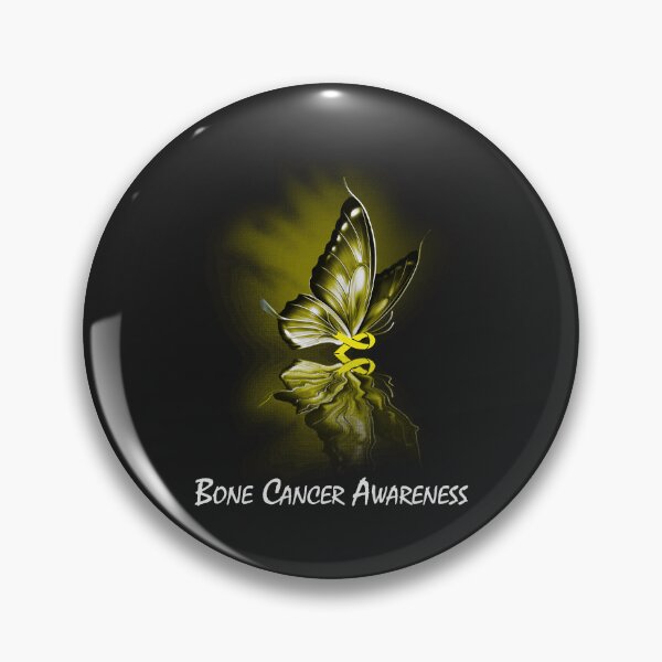 Item preview, Butterfly Ribbon Bone Cancer Awareness Long Sleeve designed and sold by marcipattysk1i.