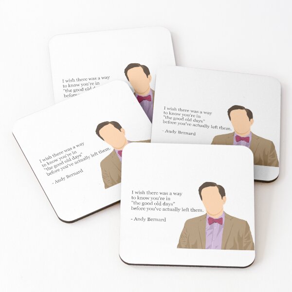Item preview, Andy Bernard - The Office Quotes designed and sold by MadeByJason.