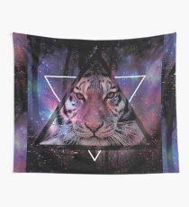 Wood Tiger Wall Tapestry