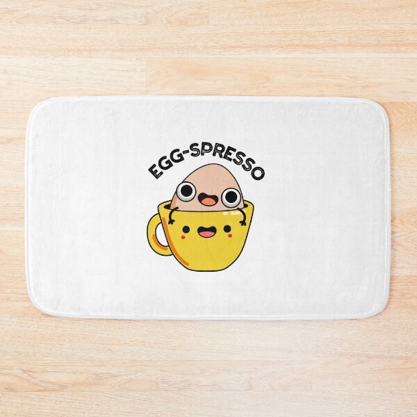 Item preview, Egg-spresso Espresso Funny Egg Coffee Puns  designed and sold by punnybone.