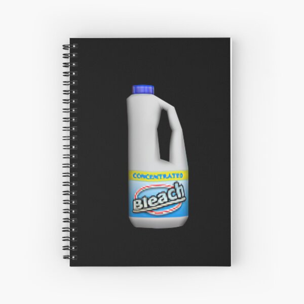 "Bleach bottle 3D model Project Zomboid Gaming" Spiral Notebook for Sale by V0L0S Redbubble