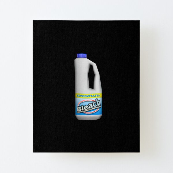 "Bleach bottle 3D model Project Zomboid - Gaming" Mounted Print for ...