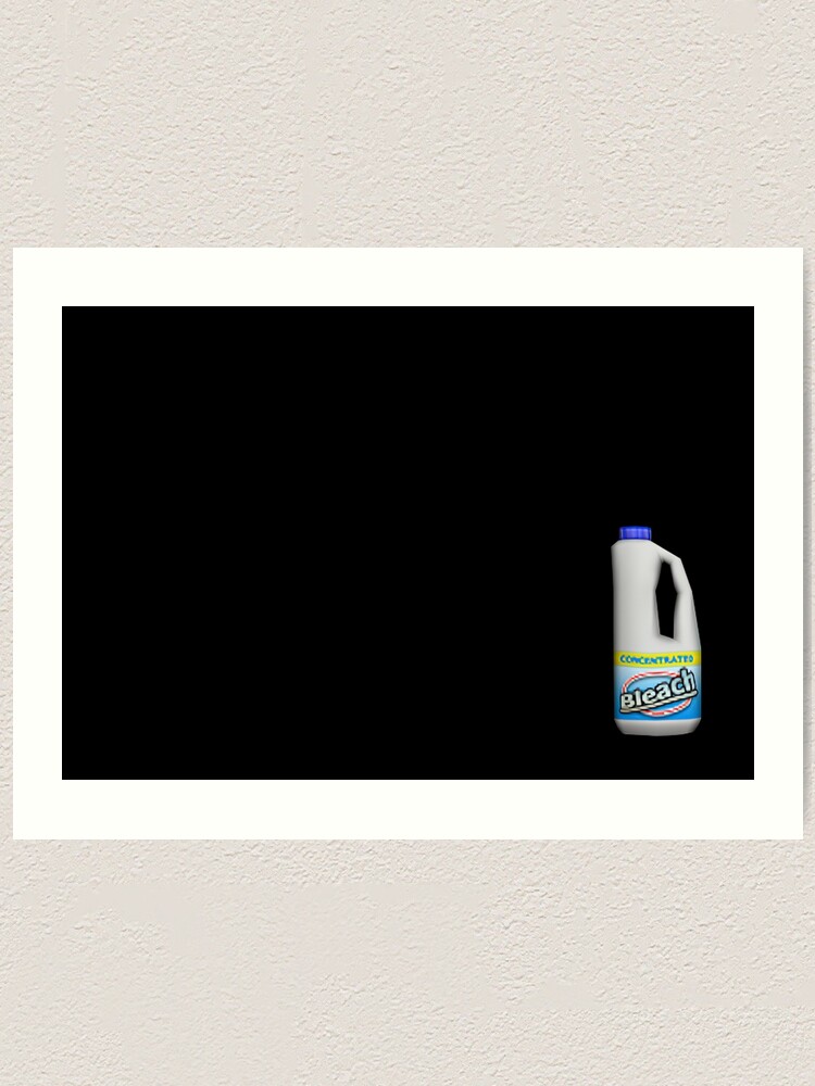 "Bleach bottle 3D model Project Zomboid Gaming" Art Print for Sale by