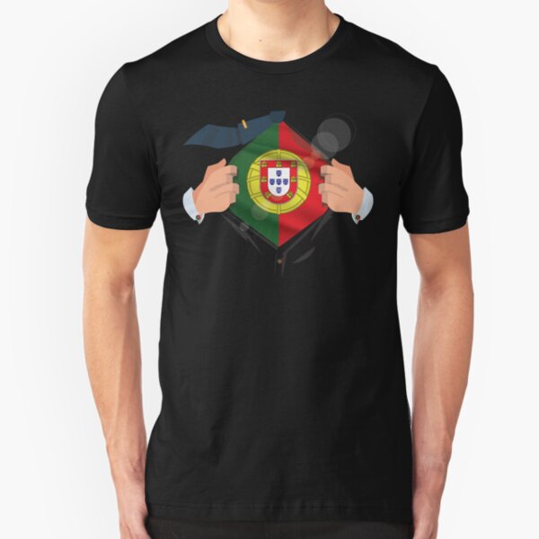 Portugais T-shirts Homme Drôle Cool Novelty Portugal Drapeau Blague Cadeau T-Shirt