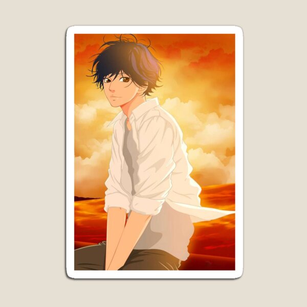 Futaba & Kou ( Ao Haru Ride ) Blue Spring Ride Sticker by babydollmerch