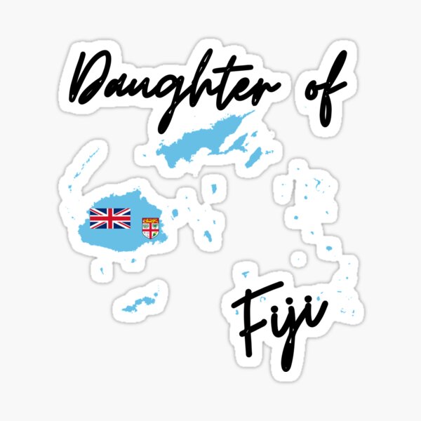Artikel-Vorschau von Tochter der Fidschi-Kartenflagge, designt und verkauft von NovawayDirect.