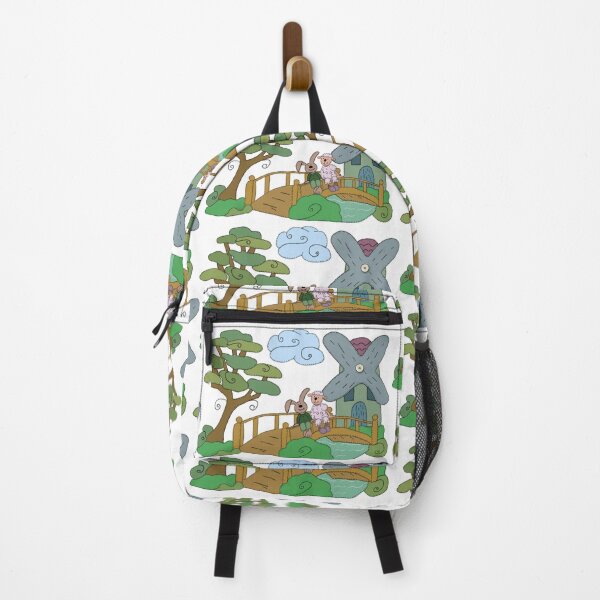 Item preview, Sheep and rabbit on the lake designed and sold by Blumchen.