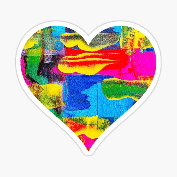 Item preview, Colored Heart designed and sold by Spectra12.