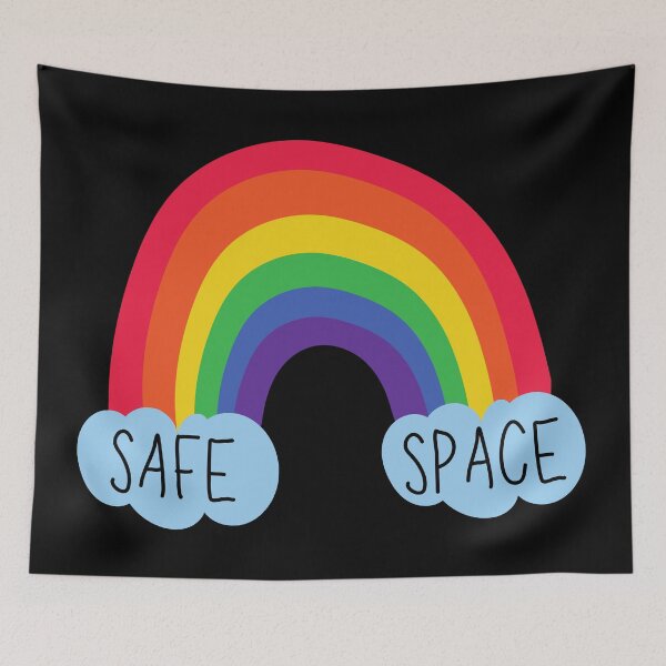 Item preview, Safe Space Rainbow designed and sold by casualism.