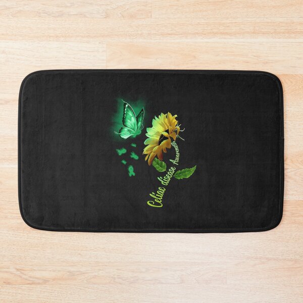 Item preview, Butterfly Sunflower Celiac disease Awareness Long Sleeve designed and sold by marcipattysk1i.