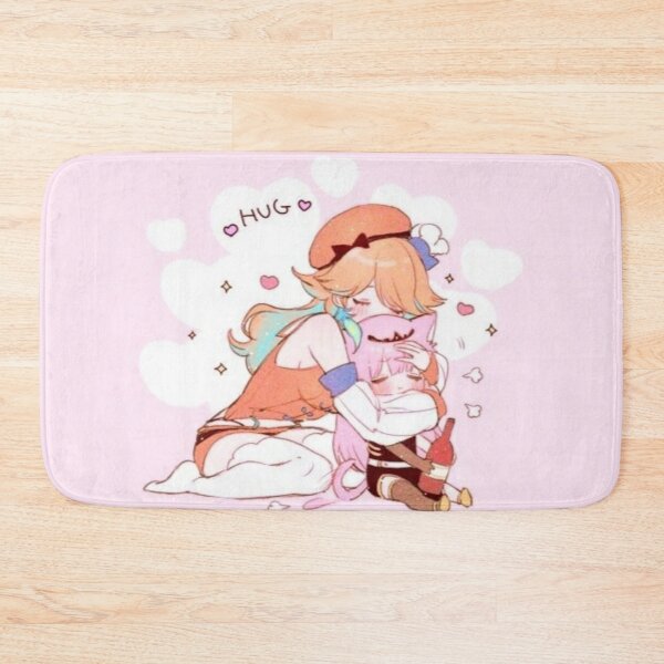 Item preview, Kiara hugging kitty Calli designed and sold by AszaAri.