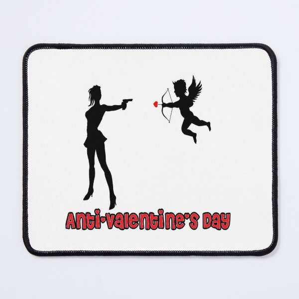 Item preview, Woman pointing gun at cupid designed and sold by indecentXp0sure.