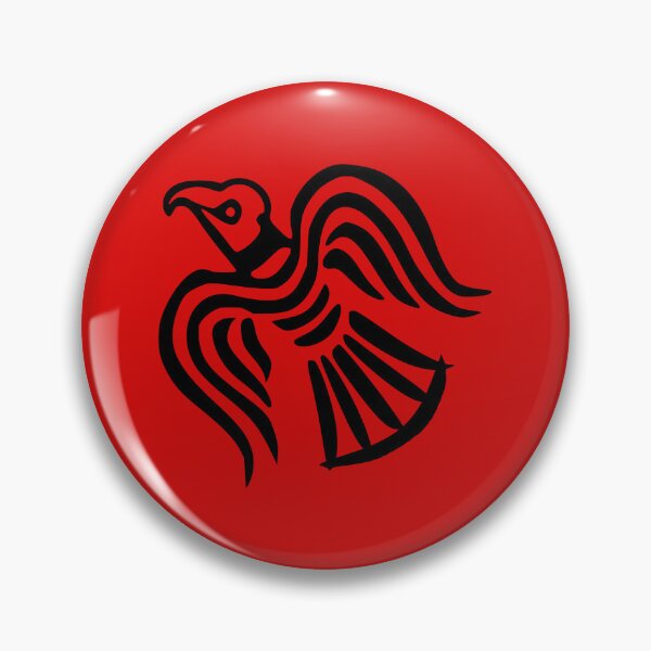 Item preview, Blood Red Viking Raven Banner 3 designed and sold by Freihalt.
