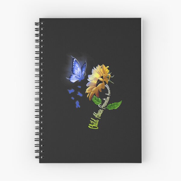 Item preview, Butterfly Sunflower Child Abuse Prevention Awareness Tank Top designed and sold by marcipattysk1i.