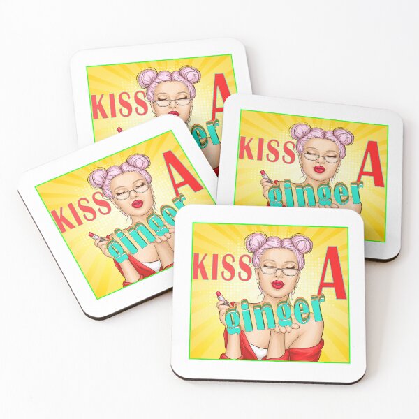 Item preview, Kiss A Ginger Cute Girl designed and sold by roleshop.