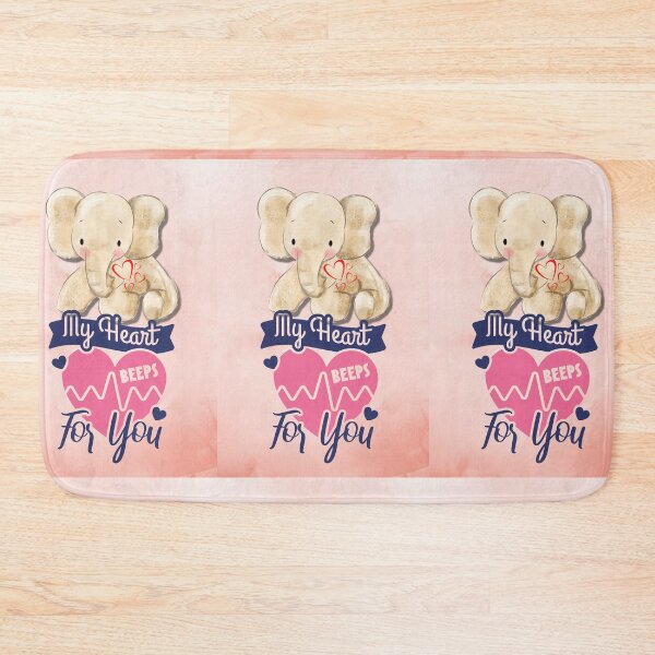 Item preview, Valentines day gift with cute elephant designed and sold by REALDesign-Shop.