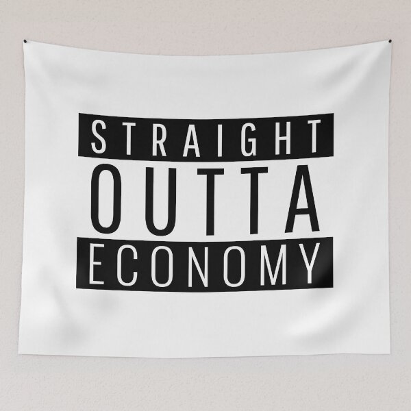 Artikelvorschau, Straight Outta Economy Pennsylvania Economy PA entworfen und verkauft von Teelogic.