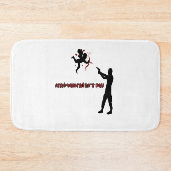 Item preview, man aiming gun at cupid. Anti-Valentines Day designed and sold by indecentXp0sure.