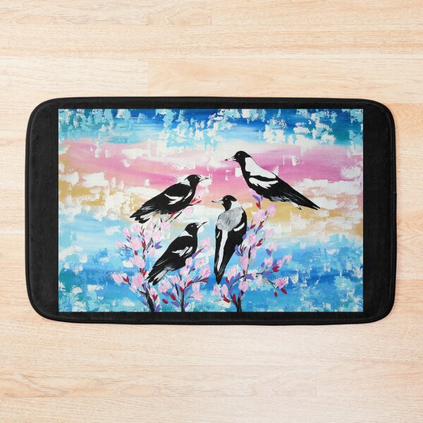 Item preview, Australian Magpies Rainbow designed and sold by cathyjacobs.