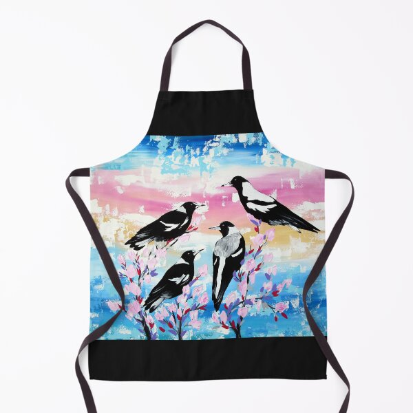 Item preview, Australian Magpies Rainbow designed and sold by cathyjacobs.
